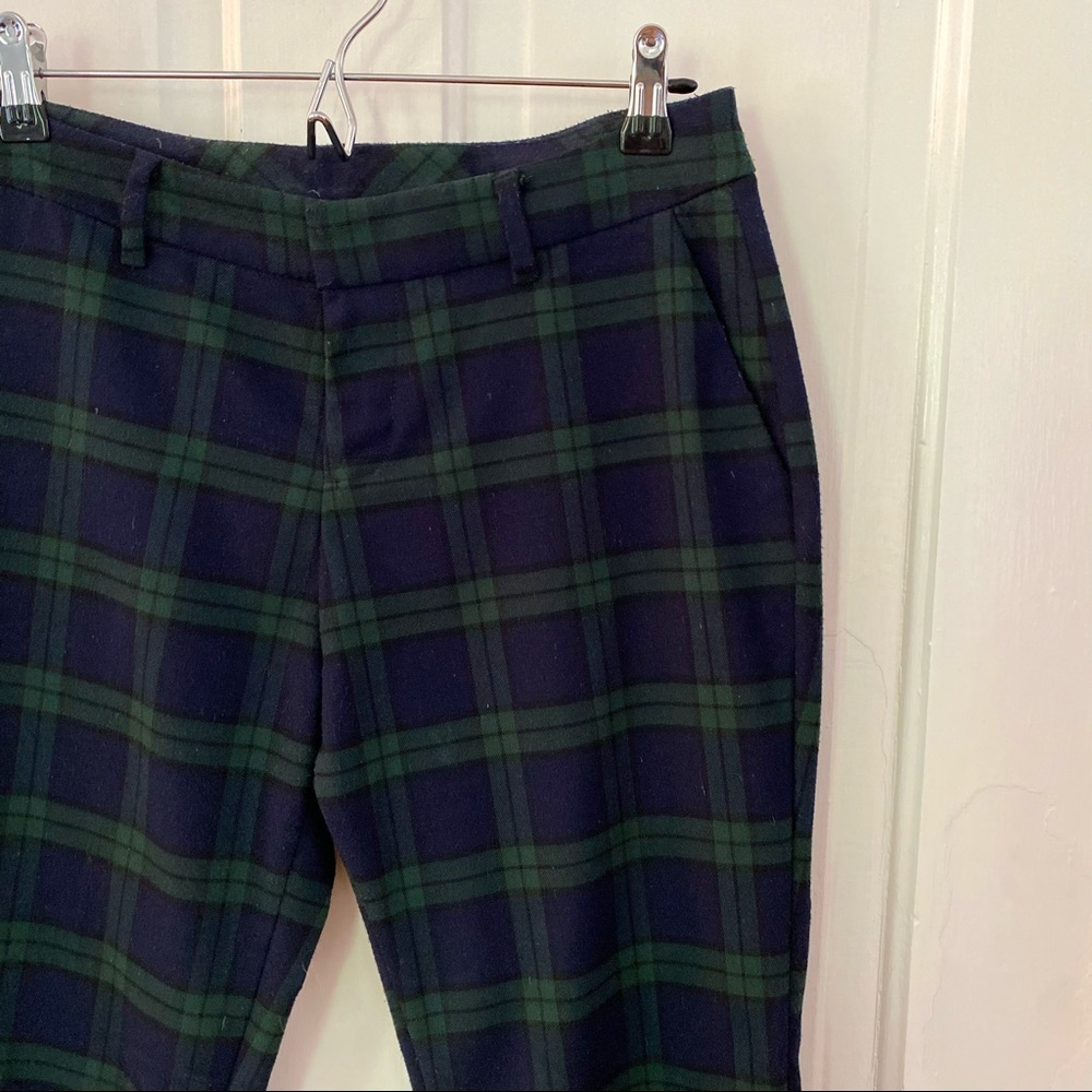 Plaid Pixie Ankle Pants